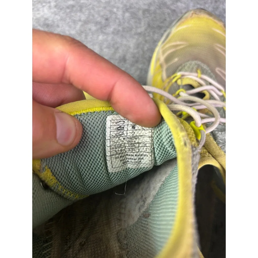 La Sportiva Mutant Trail Running Shoes Womens 9.5 Yellow Green Technical Rugged - Picture 9 of 9